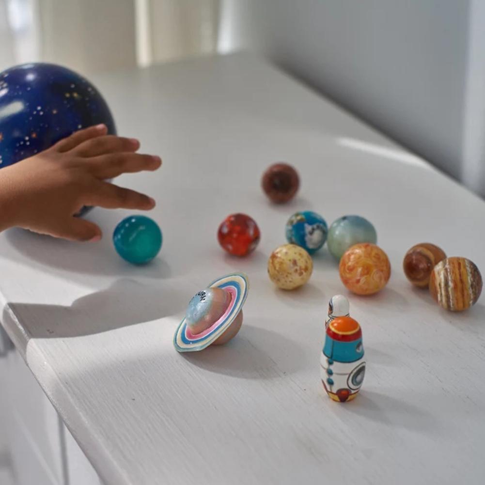 StarWander™ – Leerzaam Planeten Avontuur – Houten Planeten Set