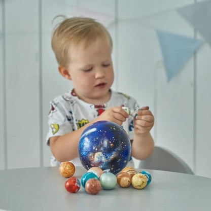 StarWander™ – Leerzaam Planeten Avontuur – Houten Planeten Set