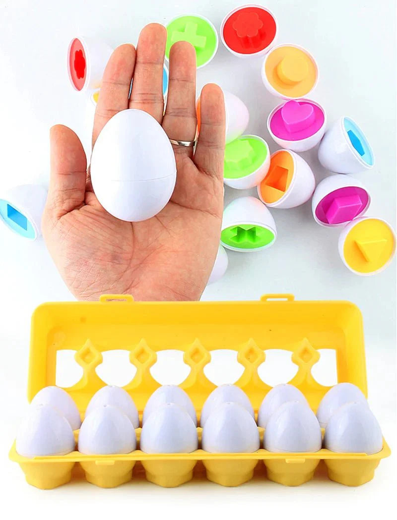 Montessori Matching Eggs - Leerzaam cadeau voor kinderen