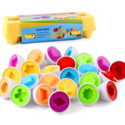 Montessori Matching Eggs - Leerzaam cadeau voor kinderen