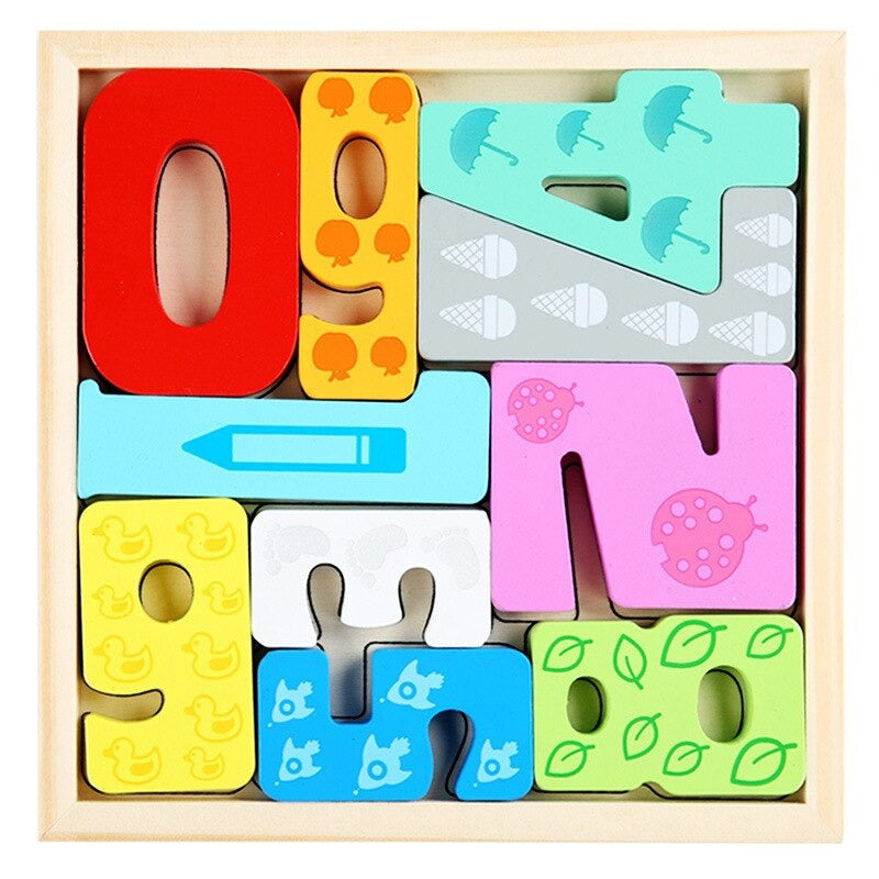 4Ever Wood PuzzelPals™ – Spelend Ontwikkelen - Houten Puzzel
