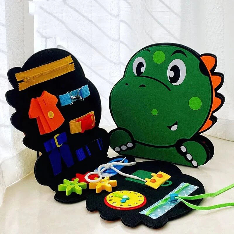 Montessori Dino Busy Bord