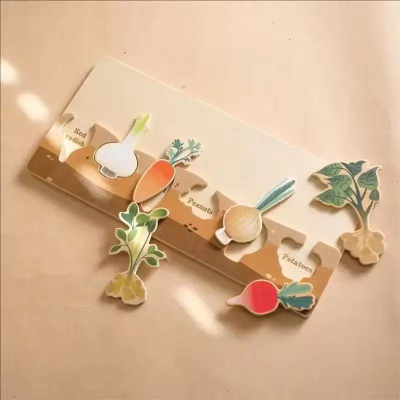 4Ever Wood Farm Puzzle - Boer puzzel - Leerzame puzzel