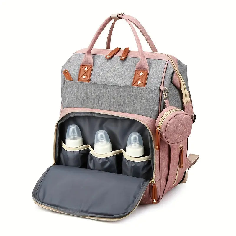 On-The-Go Crib™ – Reisvriendelijke luiertas met uitklapbaar bed - Baby essentials
