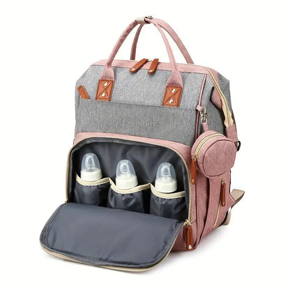 On-The-Go Crib™ – Reisvriendelijke luiertas met uitklapbaar bed - Baby essentials