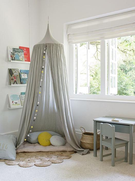 DreamVeil™ – Vintage Baby Hemel – Magische Canopy voor Kinderkamer