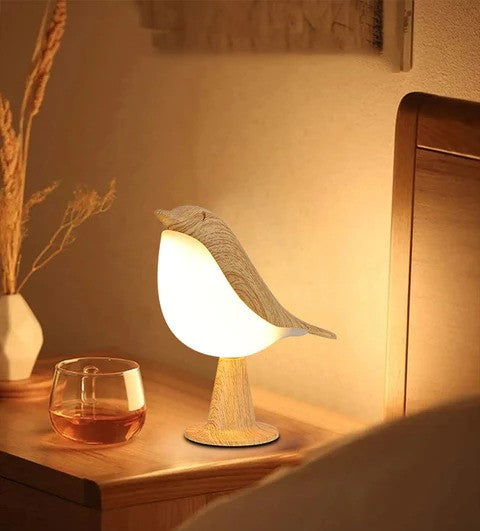 ZangGloed™ – Touch Nachtlamp met Aromadiffuser – Rustgevend Vogel Lampje