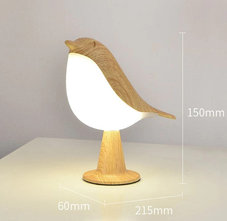 ZangGloed™ – Touch Nachtlamp met Aromadiffuser – Rustgevend Vogel Lampje