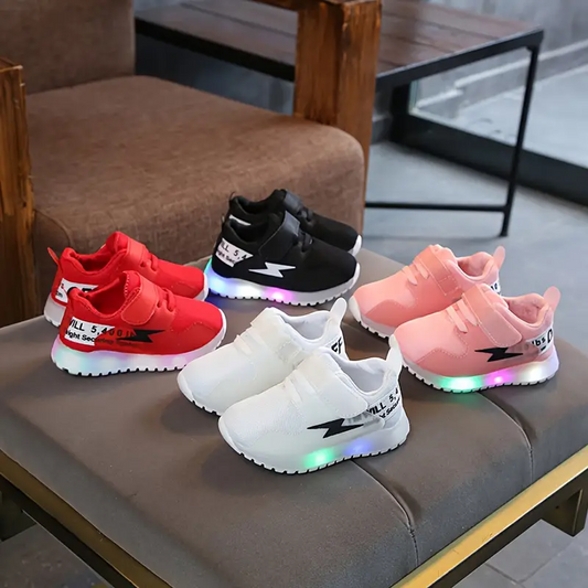 GlowSteps™ – Lichtgevende kinderschoenen - LED Zomer Sneakers