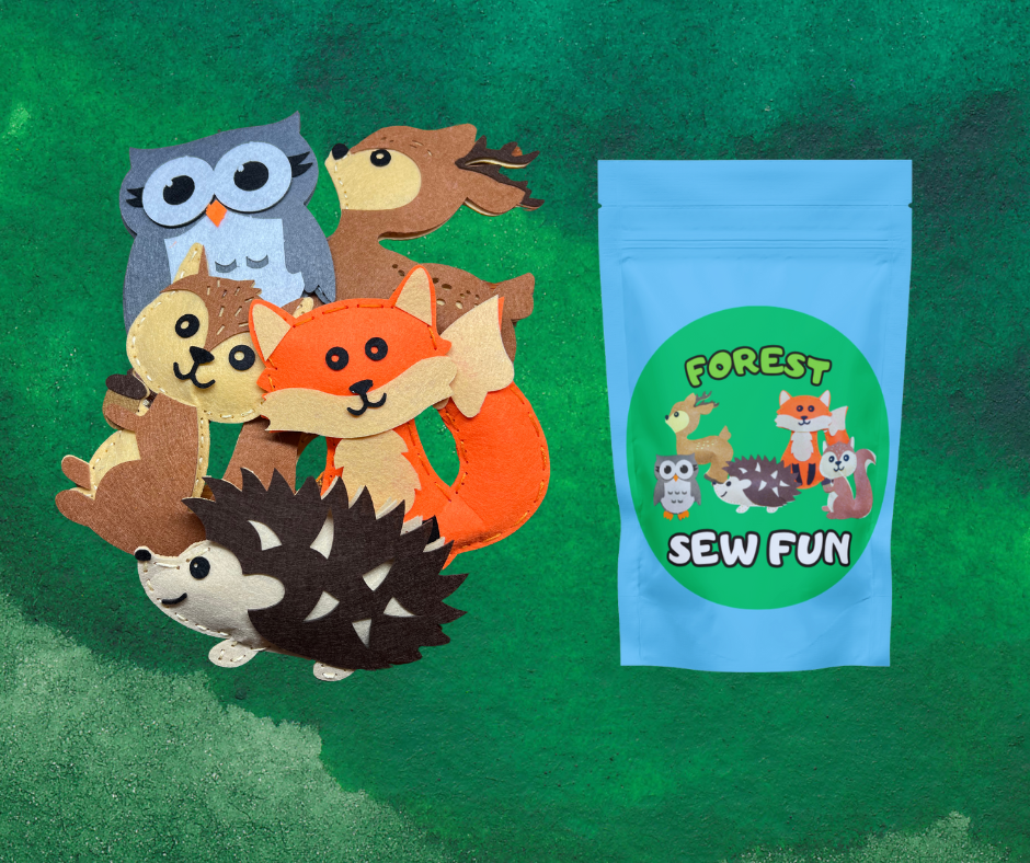 4Little - Sew Fun - Veilige DIY vilten dieren naaiset