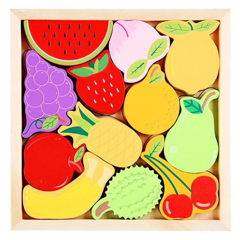 4Ever Wood PuzzelPals™ – Spelend Ontwikkelen - Houten Puzzel