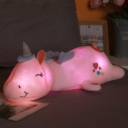 LumiCorn™ – Magisch Lichtgevend Eenhoorn – Knuffelig Nachtlampje voor Kinderen