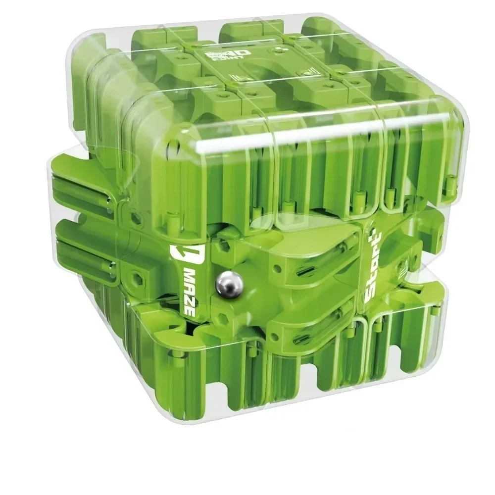 FocusMaze™ – Compacte Stressverlagende Puzzelkubus – Mindfulness Speel Kubus