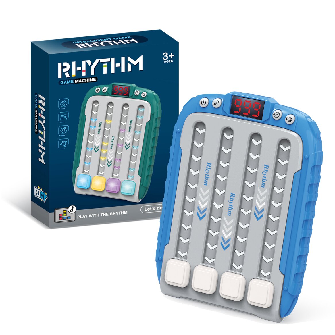 FocusRipple™ – Interactief Licht- en Geluidsspel – Stressverlichtend Reactiespel