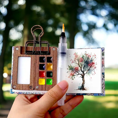 PocketPalette™ – Jouw artistieke reisgenoot – Mini mobiele verfset