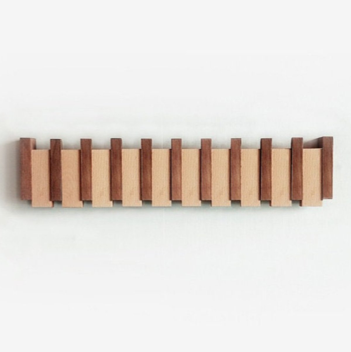 MelodyRack™ – Inklapbare Magnetische Kapstok – Piano Wandkapstok Design