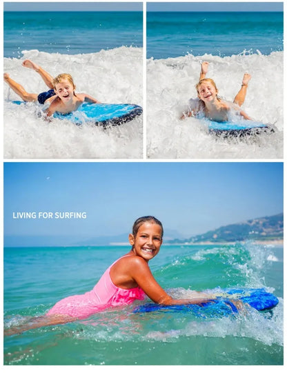 WaveGlider™ – Veilig Kinder Bodyboard – Actief Wateravontuur voor Zomerpret
