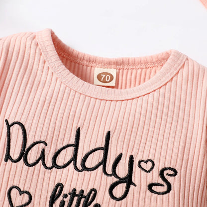 SweetMini™ – Papa’s Kleine Meisje Set – Comfortabele Babyoutfit