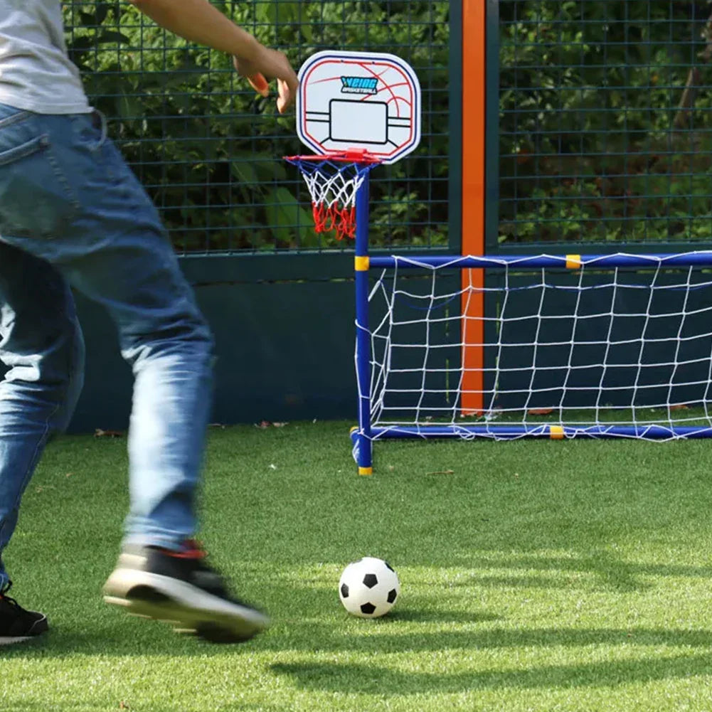 SportPlay™ – Voetbal & Basketbal Dubbelplezier – Kinderen Sport Speelset
