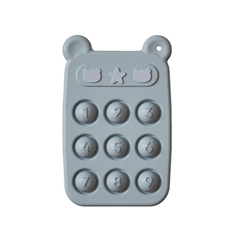 Fidget Phone™ - Bijtring & Fidget speelgoed in 1 - Siliconen Fidget Telefoon