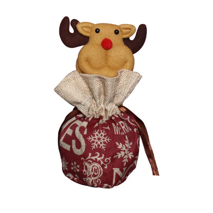 FestiveSacks™ – Luxe Herbruikbare Cadeauzakjes – Kerst Geschenk Tasje