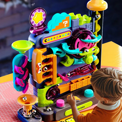 MarbleMind™ – Educatieve Ballenbaan – Avontuurlijke Baan met Ballen