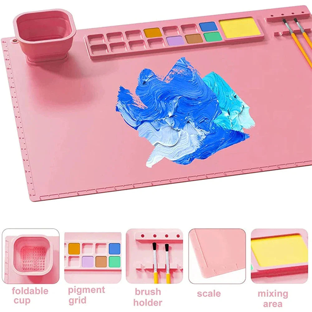 SplashMat™ – Waterdichte verfmat voor schilders - Verf Placemet