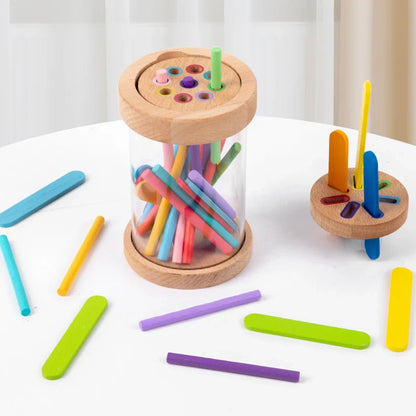 ColourNest™ – Montessori Sorteerspel Kleuren – Educatief Activiteitenspeelgoed