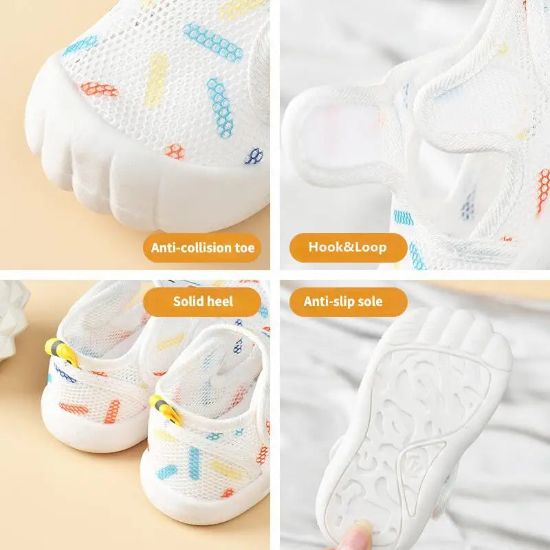 AiryWalk™ – Lichtgewicht babyschoentjes met grip - Kinder sandalen