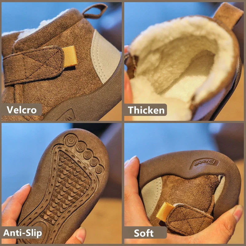 SnowCub™ – Warme Winterlaarzen met Antislip Zool – Kinder Winter Schoenen