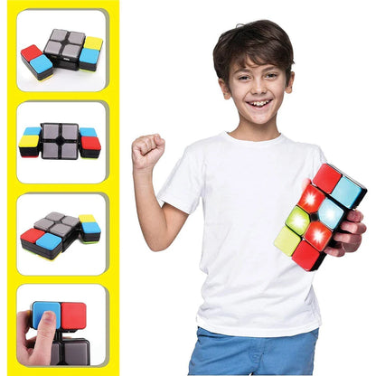 FlipPuzzle Pro™ - Puzzespel & muziek in je Handpalm - Puzzelkubus spel