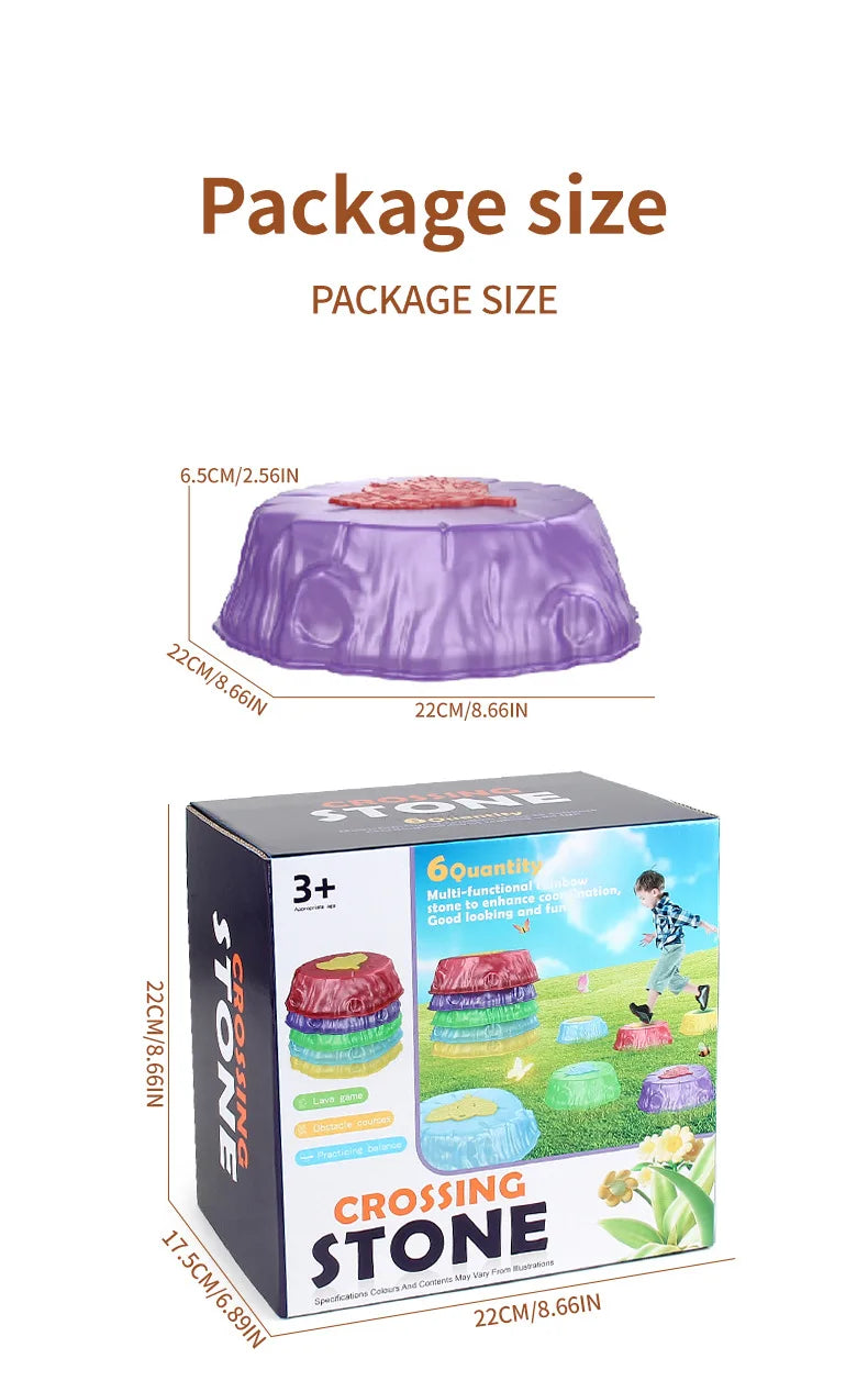 Balance Stones™ - Springen & Balanceren - Lichtgevende Balansstenen