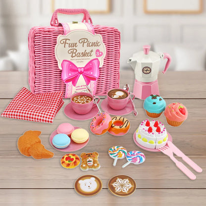 SweetSipSet™ – Magisch Theeservies voor Kinderen – Betoverend Rollenspel Speelgoed