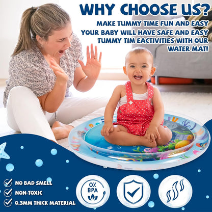 AquaTots™ – Sensorische Watermat voor Baby’s – Ontwikkelend Speelkleed