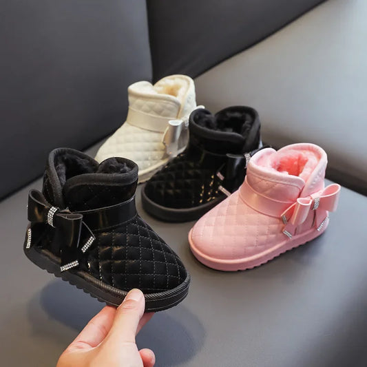 SnowPaw™ – Warme Anti-Slip Snowboots – Meisjes Winterlaarzen