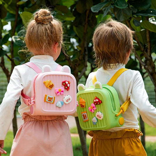 PlayPack™ – Waterdichte Kinder Rugzak met Stickers – Vrolijke Rugtas voor Elke Dag