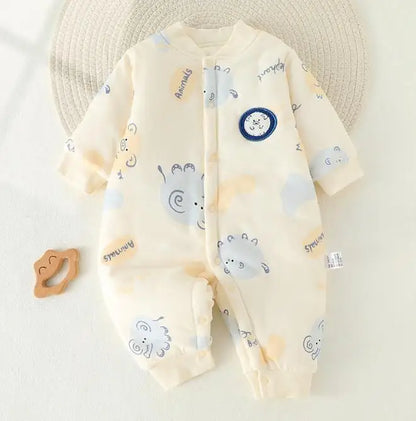 SnuggleSuit™ – Warme Jumpsuit voor Baby's – Comfortabele outfit