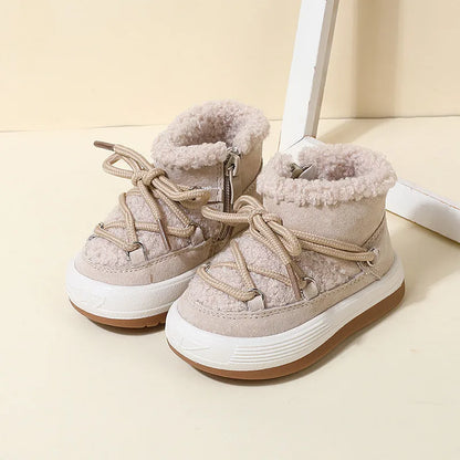 SnowPaws™ – Warme Anti-Slip Winterlaarzen – Kinder Schoenen