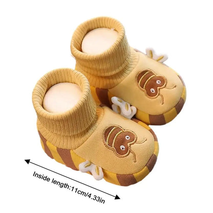 NestSteps™ – Warme Antislip Babyslofjes – Comfortabele Eerste Schoentjes