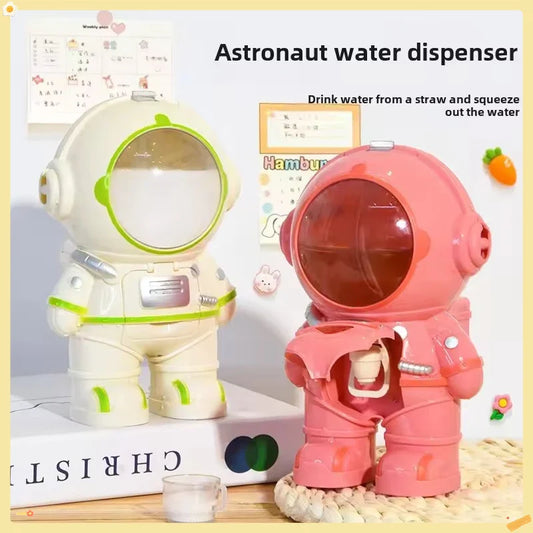 AstraSip™ – Speelse Astronaut Drinkfles – Handige Kinderbeker