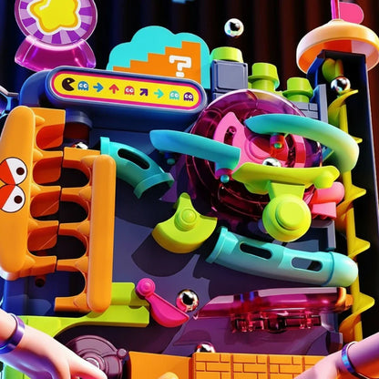 MarbleMind™ – Educatieve Ballenbaan – Avontuurlijke Baan met Ballen