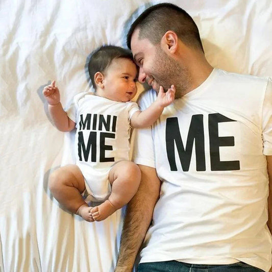 MiniBond™ – Vader & Baby Outfit Set – Schattige Matching Kleding
