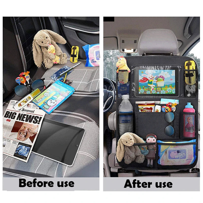TravelTidy™ – Organizer voor de achterbank – Voor georganiseerde autoritten