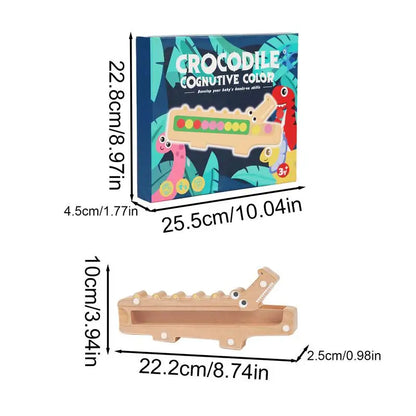 Crocodile Cognutive Color™ - Krokodil kleuren spel