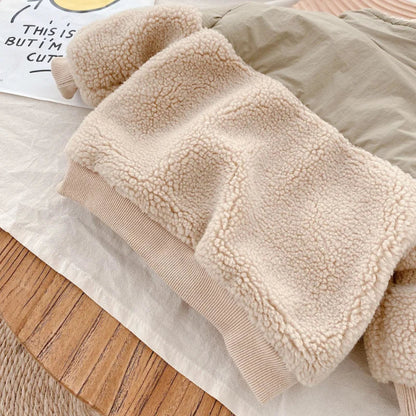 CozyLamb™ – Superwarme Fleece Lamswollen Jas – Meisjes Winterjas