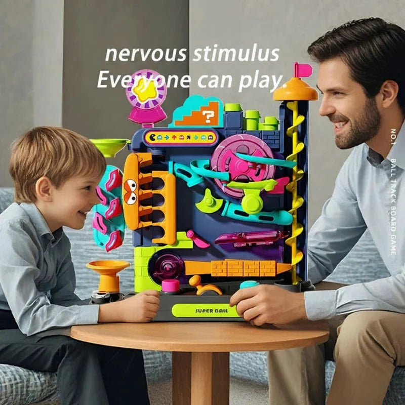 MarbleMind™ – Educatieve Ballenbaan – Avontuurlijke Baan met Ballen