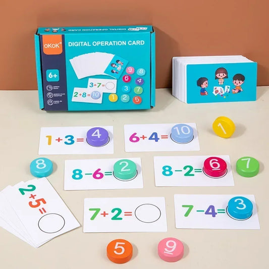 RekenMunt™ - Rekenen, Tellen & Oplossen - Rekenkaarten Kinderen