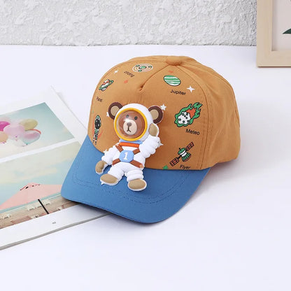 ShadeBuddy™ – Verstelbare Cartoon Pet – Kinder Baseball Hoed
