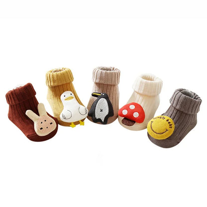 GripCritters™ – Veilige Sokjes met Antislipzool – Baby Dierensokken Set