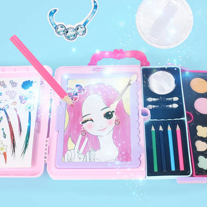 CharmPalette™ – Creatieve Make-up en Tekenset – Fantasie Speelgoed Set